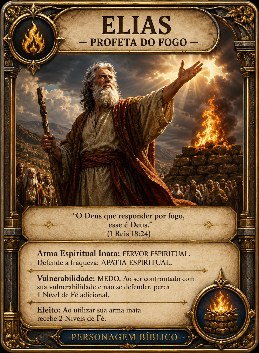 ELIAS — PROFETA DO FOGO